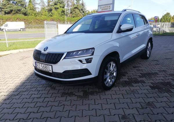 Skoda Karoq cena 92500 przebieg: 69840, rok produkcji 2019 z Nidzica małe 497